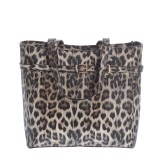Geanta shopper cu model animal print