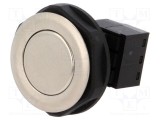 Comutator anti-vandalism SCHURTER Poz: 2 SPST-NO 0,125A/48VDC IP65