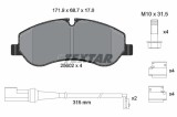 TEXTAR 2560201 Q+ set placute frana,frana disc
