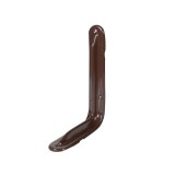 Consola standard, din tabla, maro, 195 x 135 x 36 mm