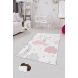 Covor de Copii Luna Adormita, Multicolor (diverse dimensiuni)