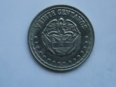 20 CENTAVOS 1963 COLUMBIA foto