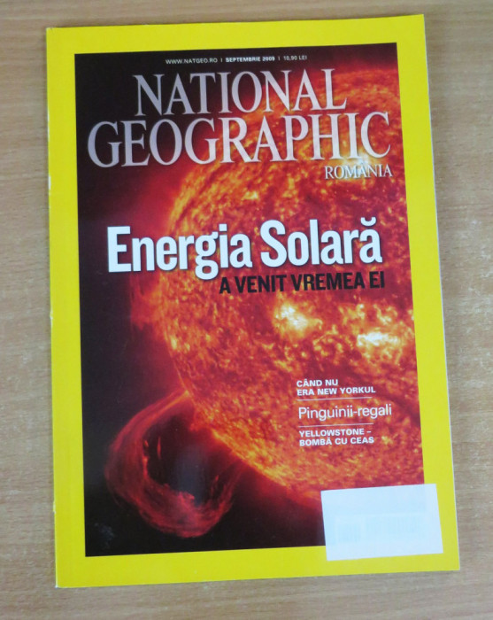 National Geographic Romania #Septembrie 2009 - Energia solara