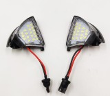 Cumpara ieftin Set 2x lampi LED oglinda lumina exterioara VW Golf 5 MK5 Passat B6 Eos Golf 6 Variant Sharan MK2 7N