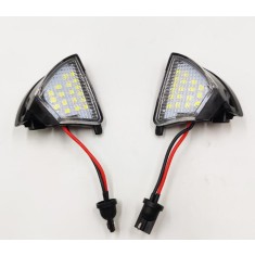 Set 2x lampi LED oglinda lumina exterioara VW Golf 5 MK5 Passat B6 Eos Golf 6 Variant Sharan MK2 7N