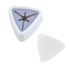 Suport Autoadeziv pentru Prosoape, Plastic, Tip Agatatoare, Impermeabil, Sistem Push Free, Montaj pe Perete, 5 x 2.3 cm, Alb