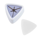 Suport Autoadeziv pentru Prosoape, Plastic, Tip Agatatoare, Impermeabil, Sistem Push Free, Montaj pe Perete, 5 x 2.3 cm, Alb