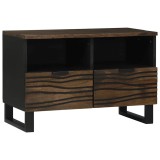 VidaXL Dulap TV cu sertar Maro 70 x 33 x 46 cm Lemn masiv de mango