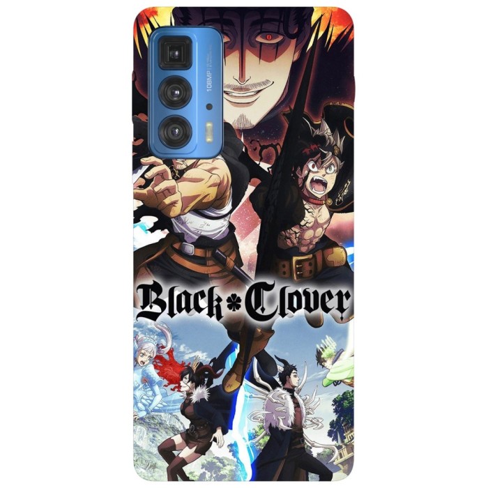 Husa compatibila cu Motorola G20 model Black Clover, Silicon, TPU, Viceversa