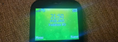 Telefon Rar Varstnici lanterna Doro 1361 Black Dualsim Livrare gratuita! foto