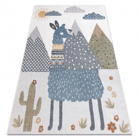 Covor BONO 8275 Lama crem / gri deschis, 200x290 cm