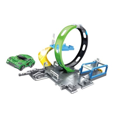 Masinuta si pista de lansare cu bucla 360 de grade, 1:64, ATU-087281 foto