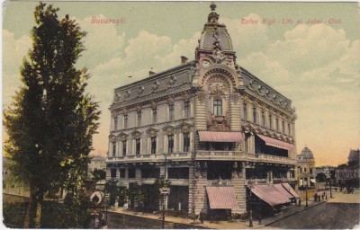 CP BUCURESTI Cafeu High Life si Jokei Club ND(1908) foto