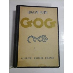 GOG (in limba italiana) - GIOVANNI PAPINI
