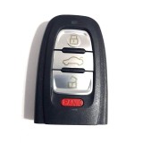 Carcasa cheie,after market,comopatibila cu Audi Smart 3+1 buton de panica,fara logo