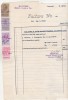 Bnk fil Timbre fiscale pe factura Sospiro 1937