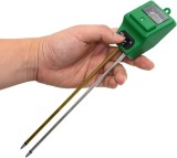 Cumpara ieftin PH-metru sol 3 in 1 analogic ETP300C: umiditate, pH, lumina. Tester sol, gradina, gazon. Fara baterii, sonda 15cm