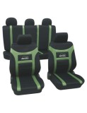 Set Huse Scaun Universale Super Speed Petex Verde-Negru