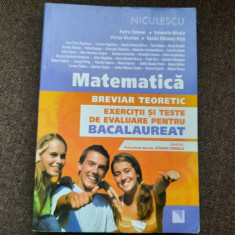 MATEMATICA CLASA A XII A TESTE DE EVALUARE PENTRU BACALAUREAT VALENTIN NICULA