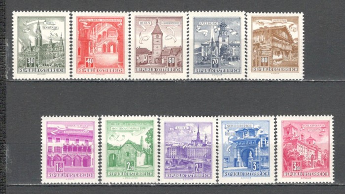 Austria.1962 Cladiri MA.606