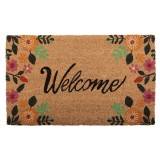 Cumpara ieftin Covoras intrare casa fibre cocos multicolor Welcome 75x45x1 cm