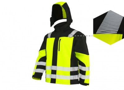 Jacheta Softshell Classic-Vis TT, galben, marimea M, Artmas ART701030 foto