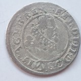 Austria 3 kreuzer 1624 Viena Ferdinand ll fisurat
