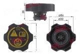 Buson radiator Cadillac Srx; Chevrolet Aveo, Cruze, Orlando, Spark, Trax, Volt; Opel Adam, Ampera, Astra J, Astra K, Cascada, Corsa D, Corsa E,