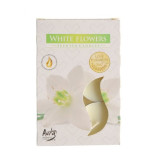 Set 6 lumari parfumate Flori albe, Meli Melo