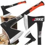 Topor Universal Verke 1 Kg, Coada Fibra Sticla Rezistenta, Forjat, 45cm, Gradinarit, Despicat Lemne