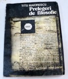 PRELEGERI DE FILOSOFIE-TITU MAIORESCU 1980