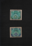 Franta set 2 + 5 franci 1944, Europa