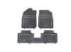 Covorase auto Dacia Spring, 10.2020-, negru; elastomer, RapidAuto