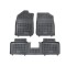 Covorase auto Dacia Spring, 10.2020-, negru; elastomer, RapidAuto