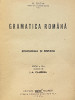 GRAMATICA ROMANA. ETIMOLOGIA SI SINTAXA de H. TIKTIN, 1945