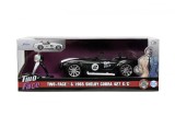 JADA BATMAN SET FIGURINA TWO FACE SI MASINUTA METALICA SHELBY COBRA 427 SCARA 1:32, Simba