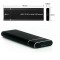 Adaptor SSD M.2 NVME, USB 3.0 3.1, Metalic, Surub SSD inclus, Negru