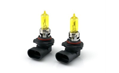 Becuri HB3 (9005) halogen galben 12v set -fog breaker foto