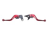 Set 2 manete frana si ambreiaj Yamaha Yzf R6 99-04/R1 02-03, culoare rosu Cod Produs: MX_NEW CNC0071R