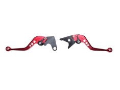 Set 2 manete frana si ambreiaj Yamaha Yzf R6 99-04/R1 02-03, culoare rosu Cod Produs: MX_NEW CNC0071R