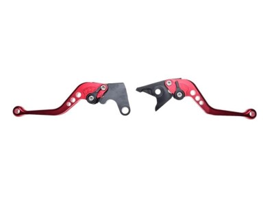 Set 2 manete frana si ambreiaj Yamaha Yzf R6 99-04/R1 02-03, culoare rosu Cod Produs: MX_NEW CNC0071R foto