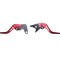 Set 2 manete frana si ambreiaj Yamaha Yzf R6 99-04/R1 02-03, culoare rosu Cod Produs: MX_NEW CNC0071R