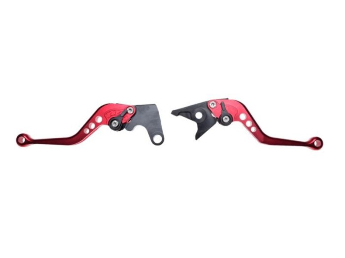 Set 2 manete frana si ambreiaj Yamaha Yzf R6 99-04/R1 02-03, culoare rosu Cod Produs: MX_NEW CNC0071R