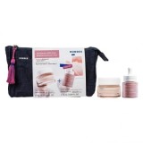 Gel-cremă iluminator de zi Korres Apothecary Wild Rose Brightening Expert Duo 40ml + Ser impecabil cadou 15ml