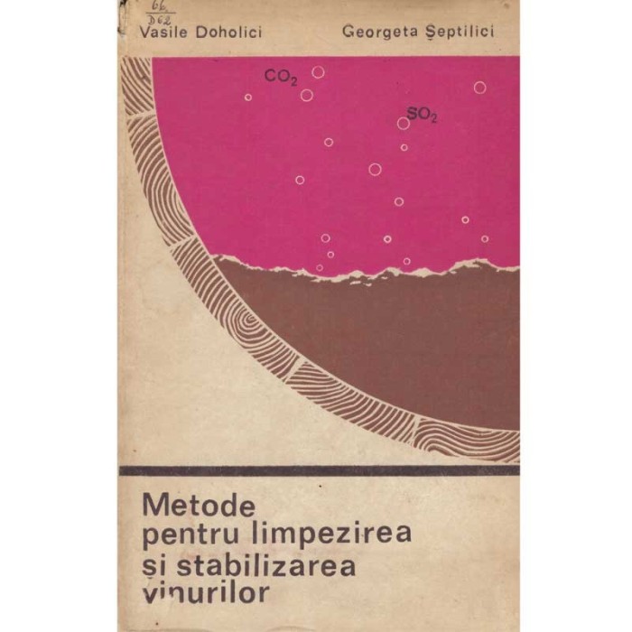 Vasile Doholici, Georgeta Septilici - Metode pentru limpezirea si