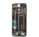 Display Samsung Galaxy S9 G960F Negru (Midnight Black) Original Service Pack GH82-15682A