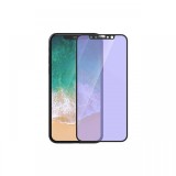 Folie iPhone 11 Pro / XS / X Devia Sticla Van Anti-BlueRay Full Black (0.26mm, 9H)