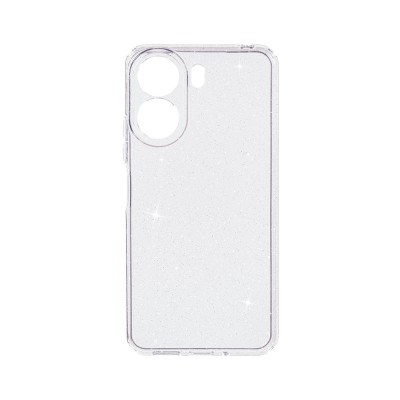 Husa BestCase&amp;reg; Crystal Glitter 2MM, Compatibila Cu Xiaomi Redmi 13C, Anti-soc, foto