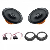 Pachet Difuzoare Auto VW T5 Hertz Dieci DCX 165.3, 16cm, 120W + Inele Adaptoare si Conectori