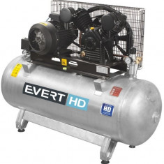 Compresor Aer Evert 270L, 400V, 5.5kW EVERTHD75-270-900